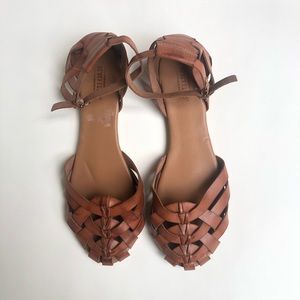 SEYCHELLES Huarache Sandals Brown